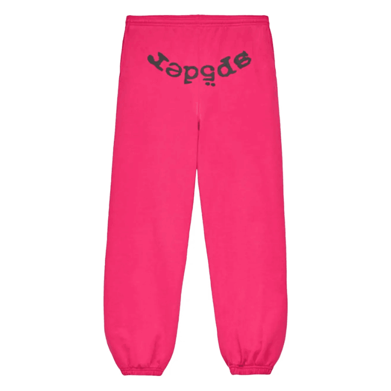 Pantalones-De-Chándal-Sp5der-Rosa Pantalones De Chándal Sp5der Rosa