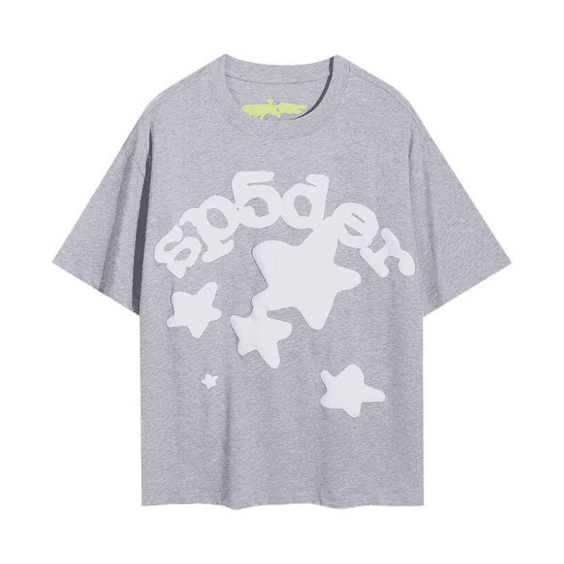 Camiseta-Sp5der-Gris Camiseta Sp5der Gris