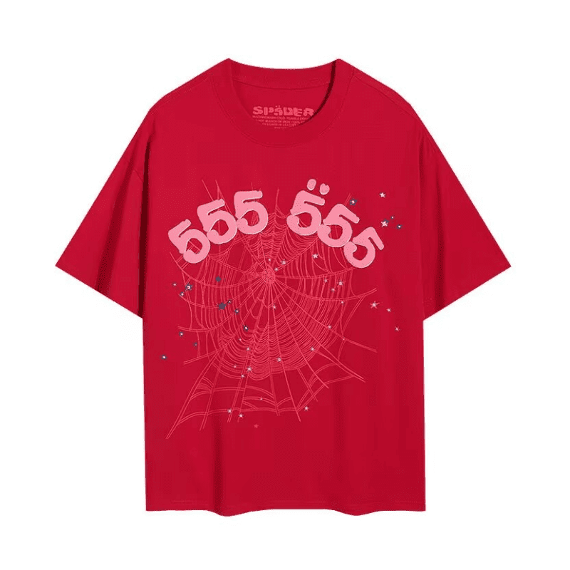 Camiseta-Sp5der-Roja Camiseta Sp5der Roja