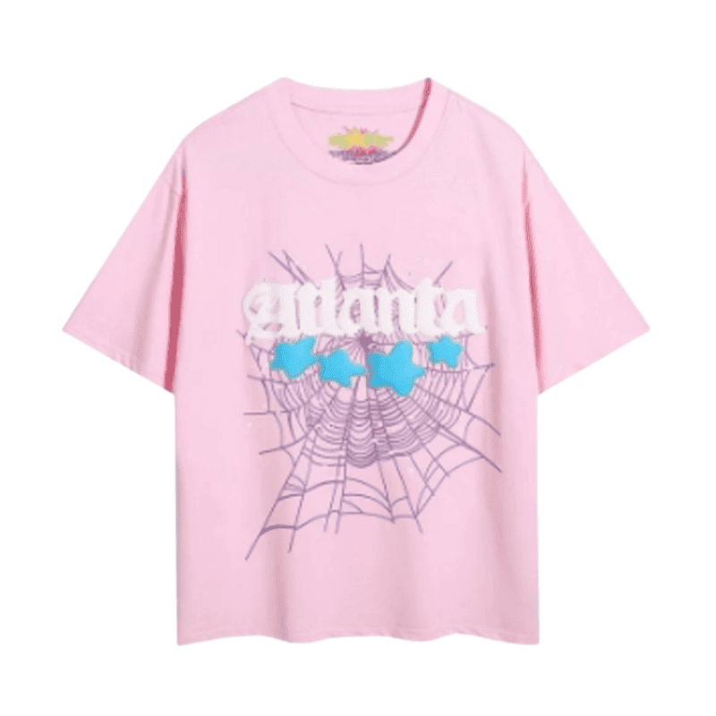 Camiseta Sp5der Rosa