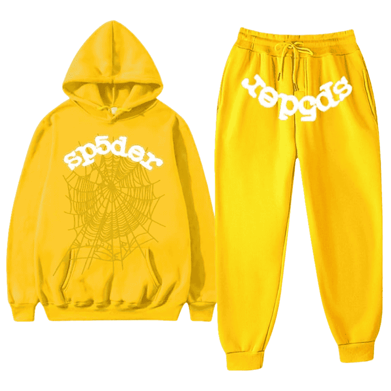 Chándal Sp5der Amarillo