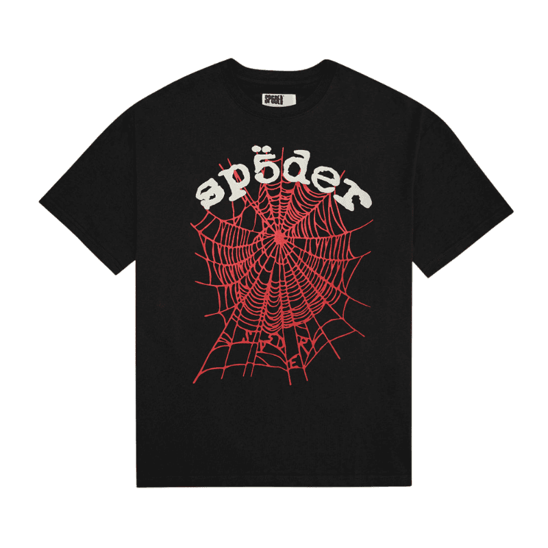Negra Sp5der Camiseta