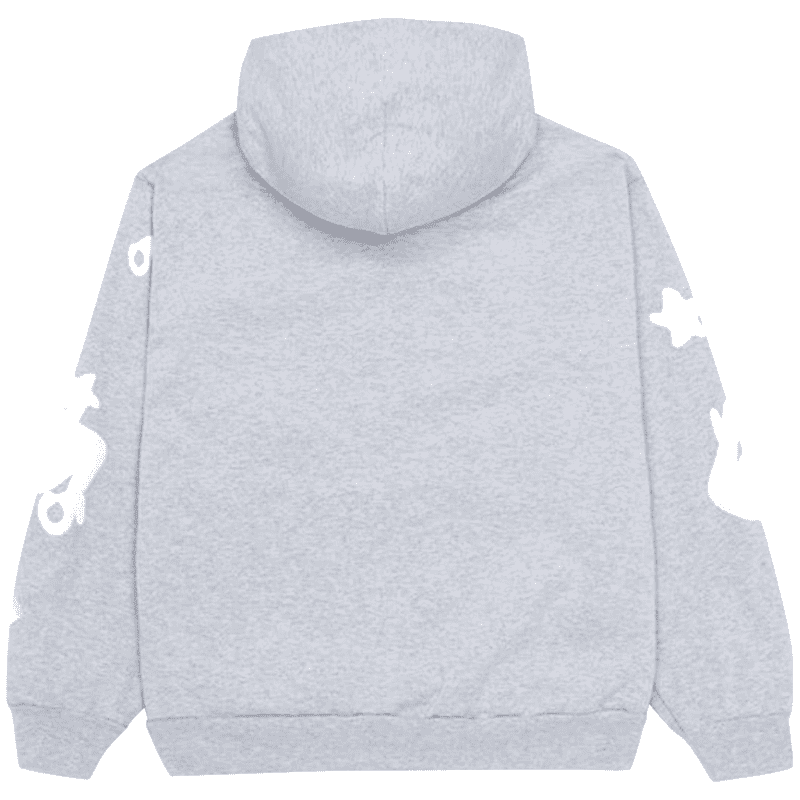 Sudadera Sp5der Gris Back
