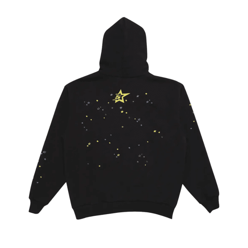 Sudadera Sp5der Negra Back