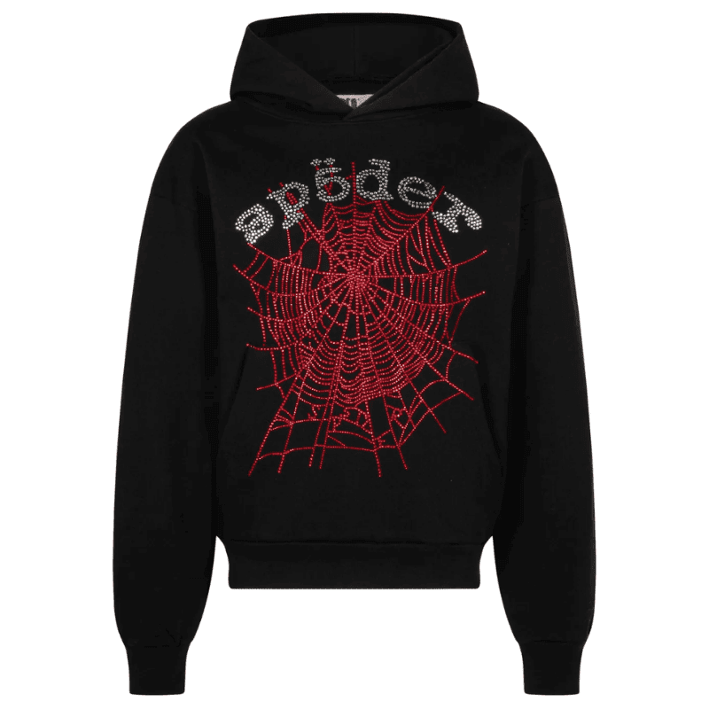 Sudadera-Spider-Negra Sudadera Spider Negra