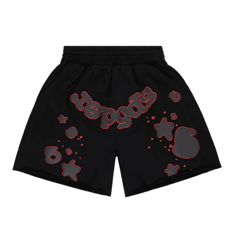 Black Sp5der Shorts​