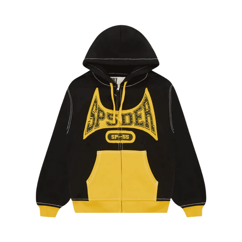 Sp5der Black Hoodie